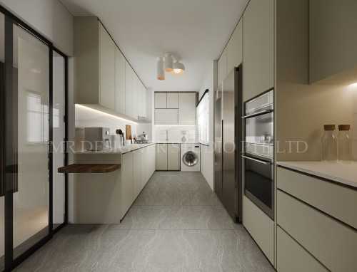 Modern Kitchen at Bidadari park drive