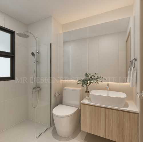 Scandinavian Bathroom at tampines arc