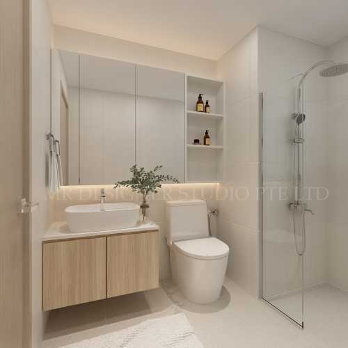 Scandinavian Bathroom at tampines arc