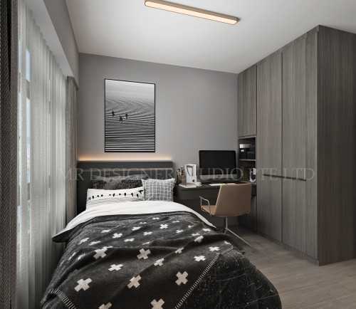 Contemporary Bedroom at Mcnair road