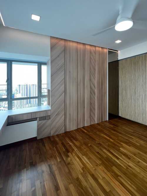 Modern Bedroom at Toa Payoh