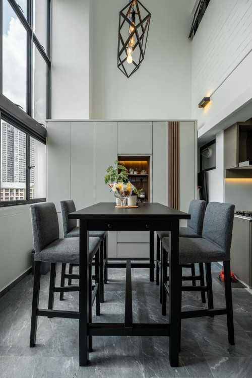 Contemporary Dining Room at Bishan | 261 Bishan