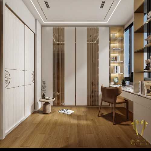 Contemporary Study at Nyon condo