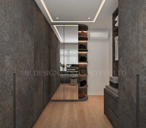 Scandinavian Bedroom at 411 northshore
