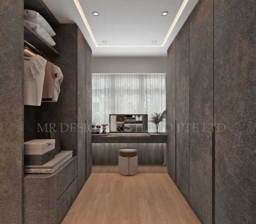 Scandinavian Bedroom at 411 northshore