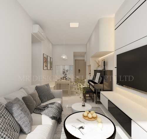 Scandinavian Living Room at Piermont grand 2