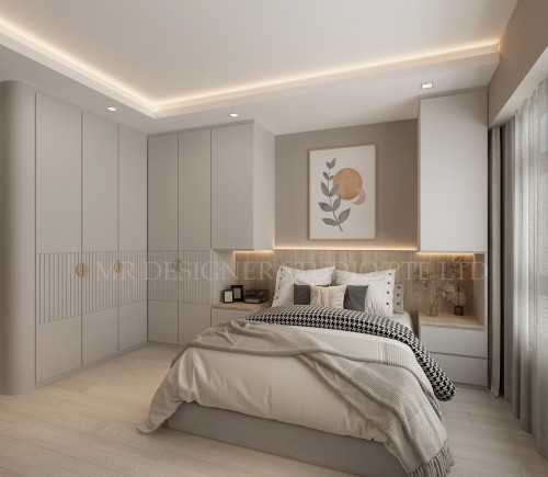 Contemporary Bedroom at Tampines greenvines