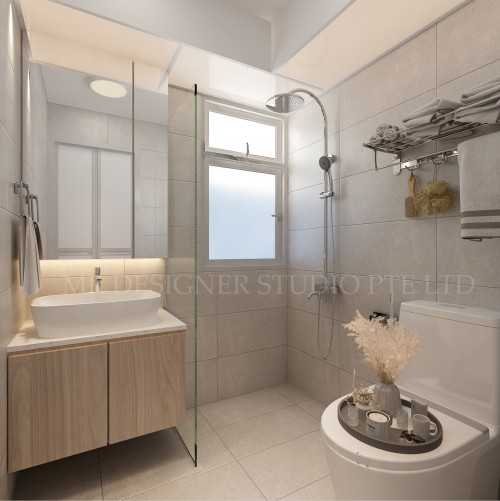 Contemporary Bedroom at Tampines greenvines