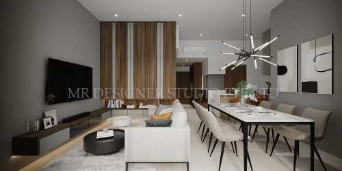 Scandinavian Living Room at Piermont grand 3