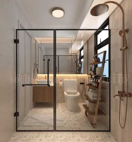 Country Bathroom at Clementi 209B