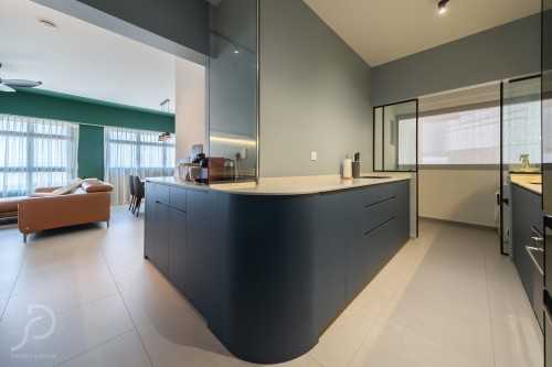 Modern Kitchen at Tampines | Tampines Greenverge