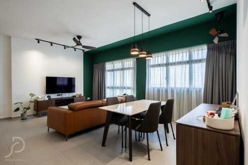 Modern Dining Room at Tampines | Tampines Greenverge