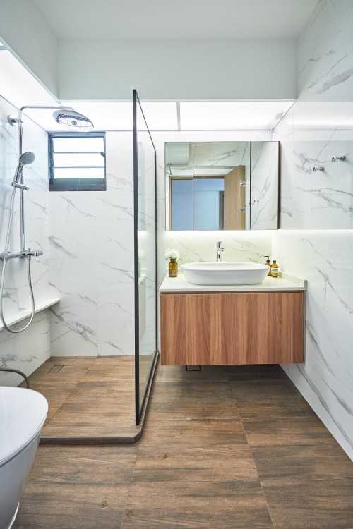 Contemporary Bathroom at Northshore Drive