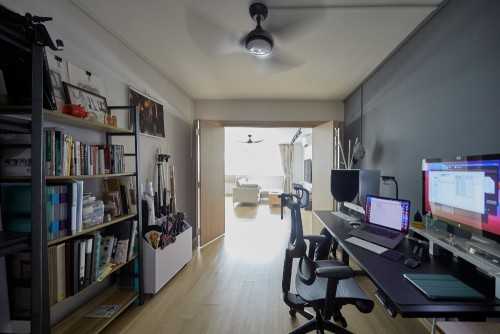 Scandinavian Home Office at Ubi Avenue 1