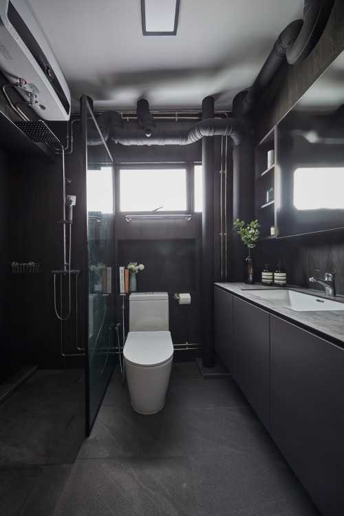 Contemporary Bathroom at Jalan Rumah Tinggi