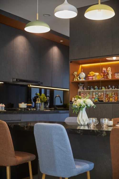 Contemporary Dining Room at Northshore Drive