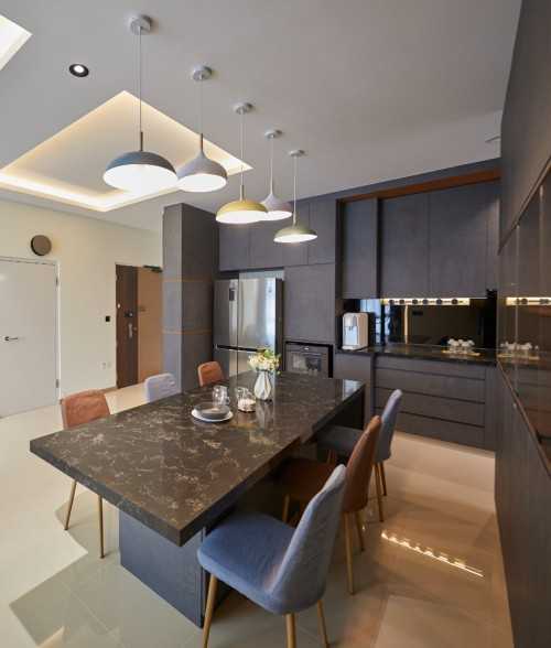 Contemporary Kitchen at Northshore Drive