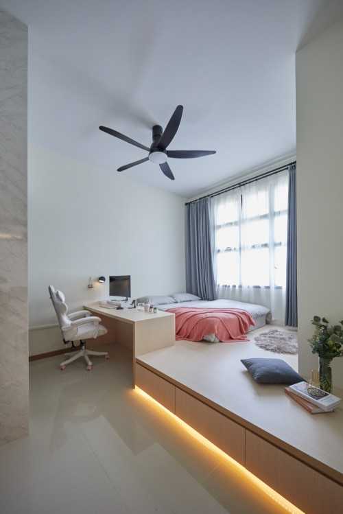 Contemporary Bedroom at Northshore Drive