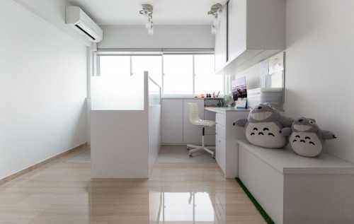 Minimalist Home Office at Yishun Street 61