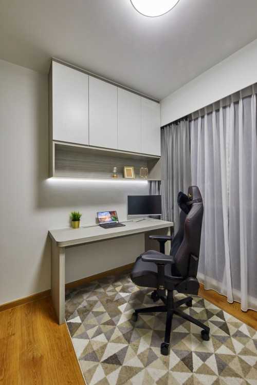 Contemporary Home Office at Rivercove Residences