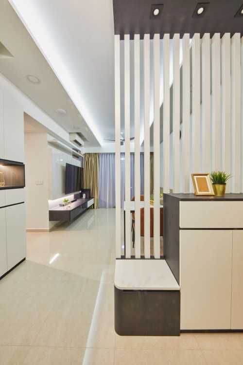 Contemporary Entryway at Rivercove Residences