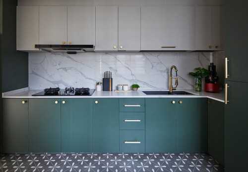 Contemporary Kitchen at Yishun Avenue 11