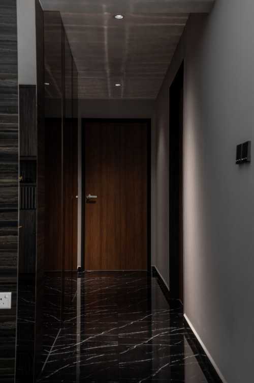 Contemporary Entryway at BTO 4 room Modern Luxury