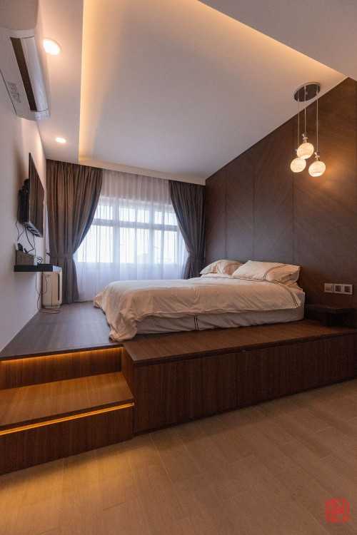 Contemporary Bedroom at Buangkok
