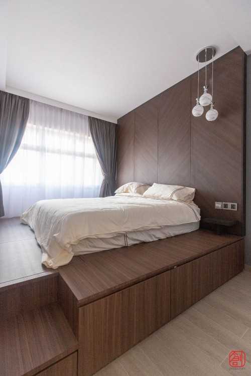 Contemporary Bedroom at Buangkok