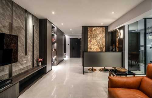 Modern Living Room at Jalan Membina