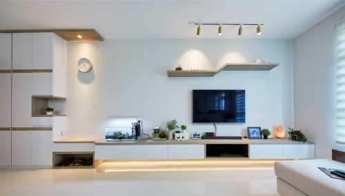 Contemporary Living Room at Henderson Road