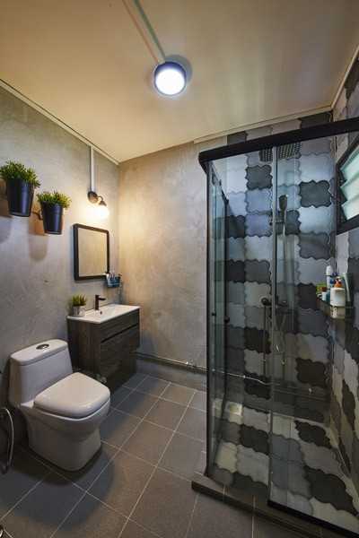 Contemporary Bathroom at Yishun Central