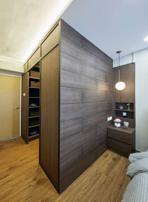 Contemporary Walk-in Wardrobe at Jelapang Road