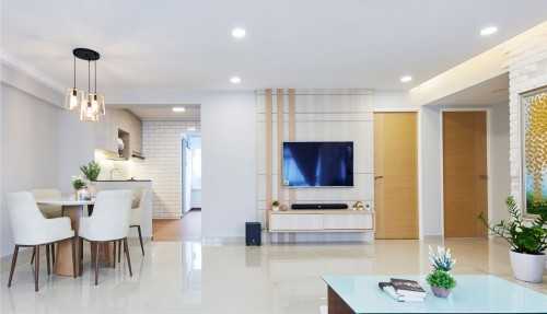 Contemporary Living Room at Jelapang Road