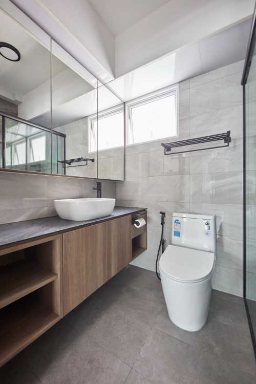 Scandinavian Bathroom at Edgedale Plains