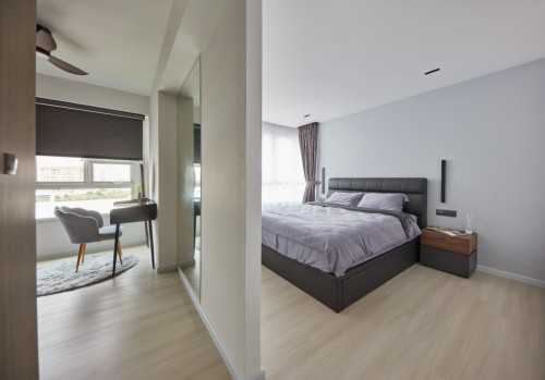Scandinavian Bedroom at Edgedale Plains