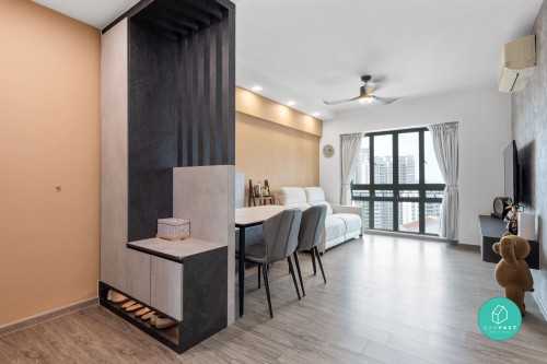 Contemporary Living Room at Dawson road 88