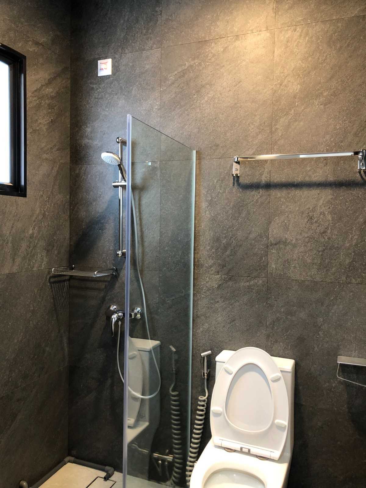 Scandinavian Bathroom with Bathroom Storage and Bathroom Sinks