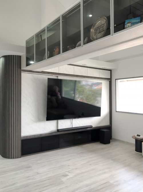Scandinavian Living Room at Sin Ming Court