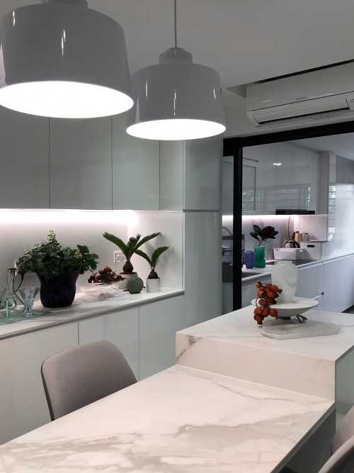 Scandinavian Dining Room at Geylang East
