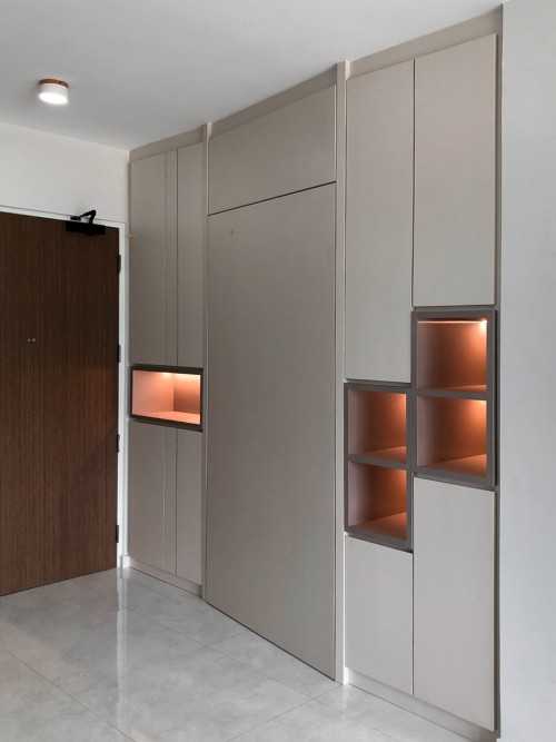 Scandinavian Foyer at Tampines GreenDew