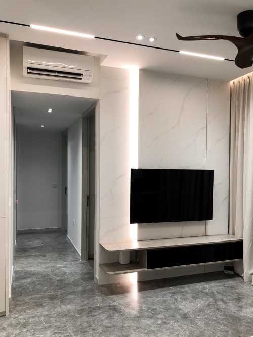 Scandinavian Living Room at Margaret Ville