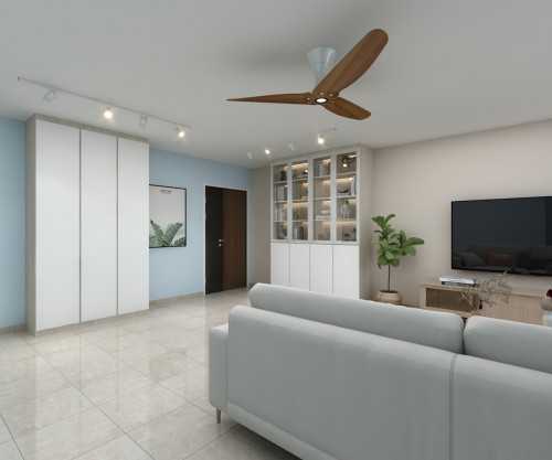 Asian Living Room at Home II