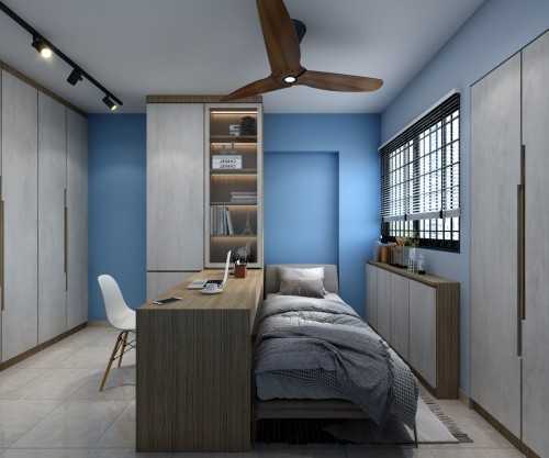 Asian Bedroom at Home II