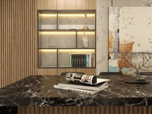 Scandinavian Living Room at YISHUN GLEN (HDB BTO)