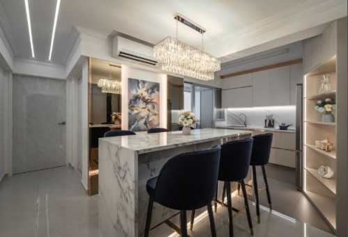 Modern Dining Room at 643A Senja Close