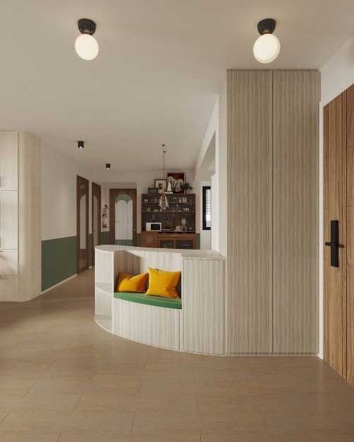 Scandinavian Entryway at tampines 638b