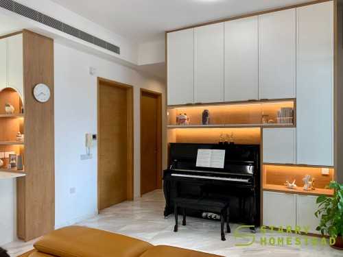 Scandinavian Living Room at 9 Keng Chin Rd