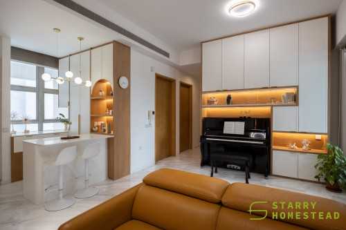 Scandinavian Living Room at 9 Keng Chin Rd