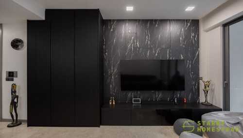 Modern Living Room at 14 Upper Serangoon Crescent